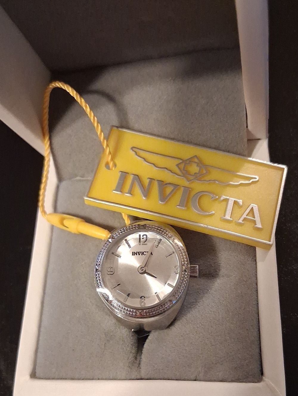 Ring Watch Angel Invicta Model 50640 Ladies Quartz